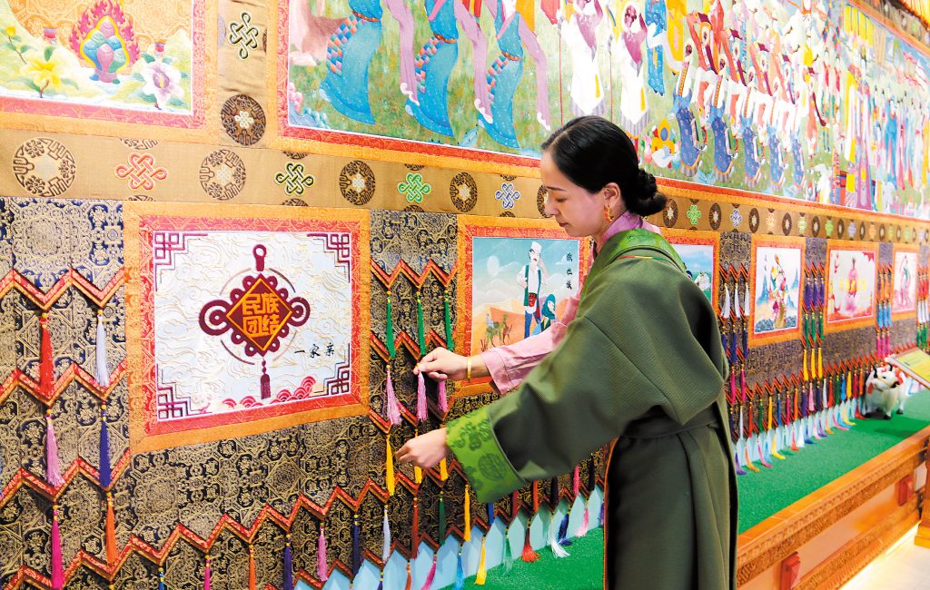 Nuevos tiempos para el bordado tradicional tibetano