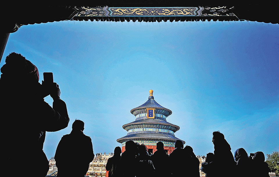 El cielo de Beijing, cada vez más azul
