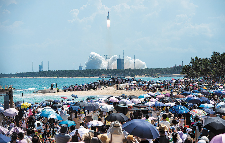 Turismo espacial en la isla tropical de Hainan