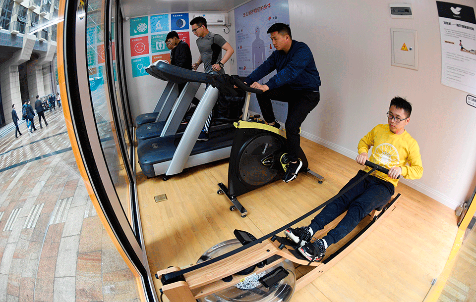 China se pone a punto con el ‘fitness’, un negocio en expansión